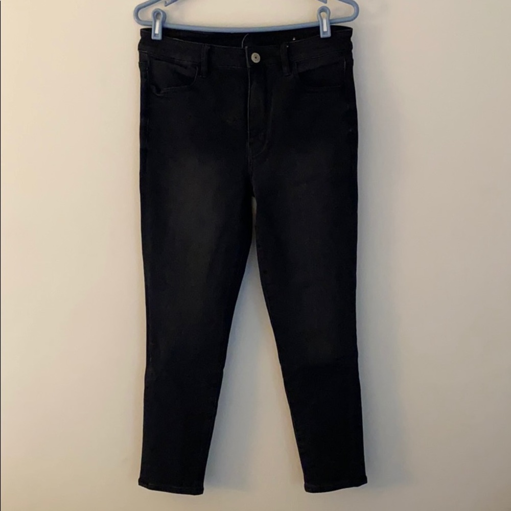American eagle black skinny jeans